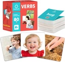 80 Verb kort med Handling Videoer • 124; Tyk Action Verb Flash kort til taleterapi • 124; Verbs Flash kort til Tanddler Learning Cards • Ord • 124; Billede kort til Taleterapi • Spil