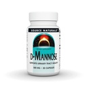 Source Naturals D- Mannose, Potent Urin Tract & Bstige Health Support *, 500mg - 30 kapsler