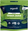 Organifi: GO Packs - Grøn Juice - Økologisk Superfood supplement Pulver - 15 Rejsepakker - Økologisk Vegansk Grønne - Hydrater og Revitalizes