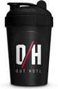 Shaker Bottle, 124; 16 oz. Shaker Flaske Budd124; BPA Free & Lid Mixing Technology