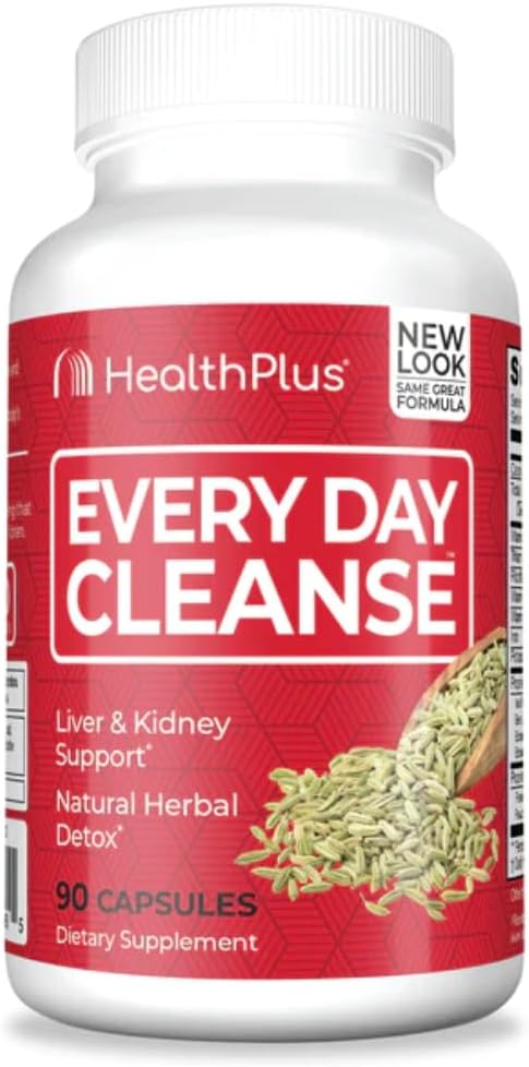 Sundhed Plus hver dag Rens sundhed supplement, 90 kapsler, 30 Servere
