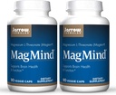 Jarrow Formulas MagMind - 90 kapsler, pakke med 2 - Inkluderer Magnesium L- Threonate (Magtein) - Understøtter Brain Health & Function - 60 Total Servering