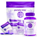 Purple tree Post- Celebration Wellness Bottle + Packet Kit Combo, Leverstøtte, Rapid Hydration, Body Replenisher DHM; Dihydromyricetin DHM, Milk Thistle, Electrolytes, Vitamin B, Willow Bark, Quercetin