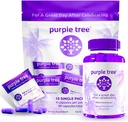 purple tree Post-Celebration Wellness Bottle + Packet Kit Combo, Liver Support, Rapid Hydration, Body Replenisher | Dihydromyricetin DHM, Milk Thistle, Electrolytes, Vitamin B, Willow Bark, Quercetin