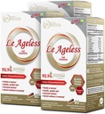 LABO Nutrition Le Agured - Placenta Cell Foryngende terapi fra Japan - Forbedret med Collagen Peptid og Brewer 's Gær til understøtter immunsundhed, hudregeneration, Anti- Aging - 60 CapsulesX3