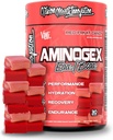 VMI Sports Aminogex Ultra Beeg 124; BCAA pulver XX 124; Aminosyrer + betain og Glutamine Beeg 124; Aminosyre Post Workout Inddrivelse Drink 124; Intra Workout Drink med Elektrolytes Beeg 124; (30 Servering) (Rød Frugtslik)