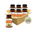 Papaya Leaf Extract Capsules 10X Strength - 60 / 600mg Veg Capsules - Blood Platelet, Bone Marrow & Spleen Support, immungut & Super fordøjelsessygdom - Urtevedlighed (Pack of 6)