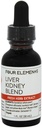 Lever Nyre Blend Herbal Tinktur Fire elementer Organic Herbals 1 oz Væske