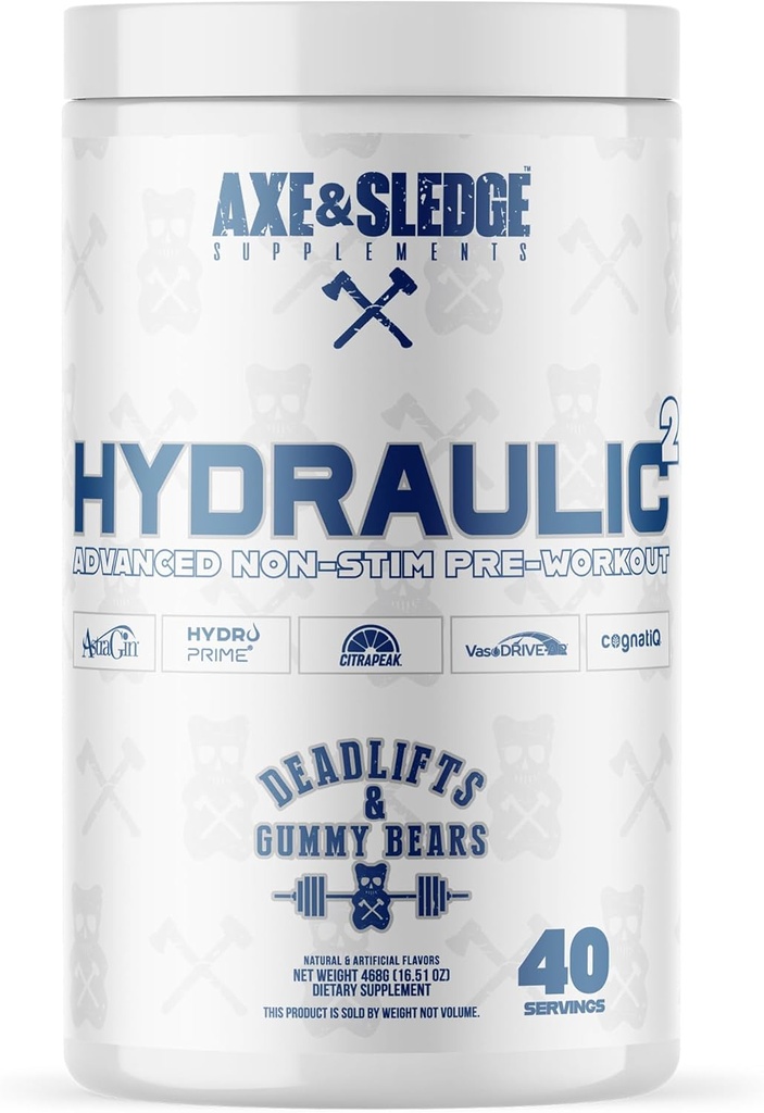 Axe & Sledge Hydraulisk Stimulering - Free Pre- Workout Powder for Mænd & Kvinder