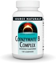 Source Naturals Coenzymate B Complex - Orange Flavor That Melts in Mouth - B Vitamins - 120 Lozenges