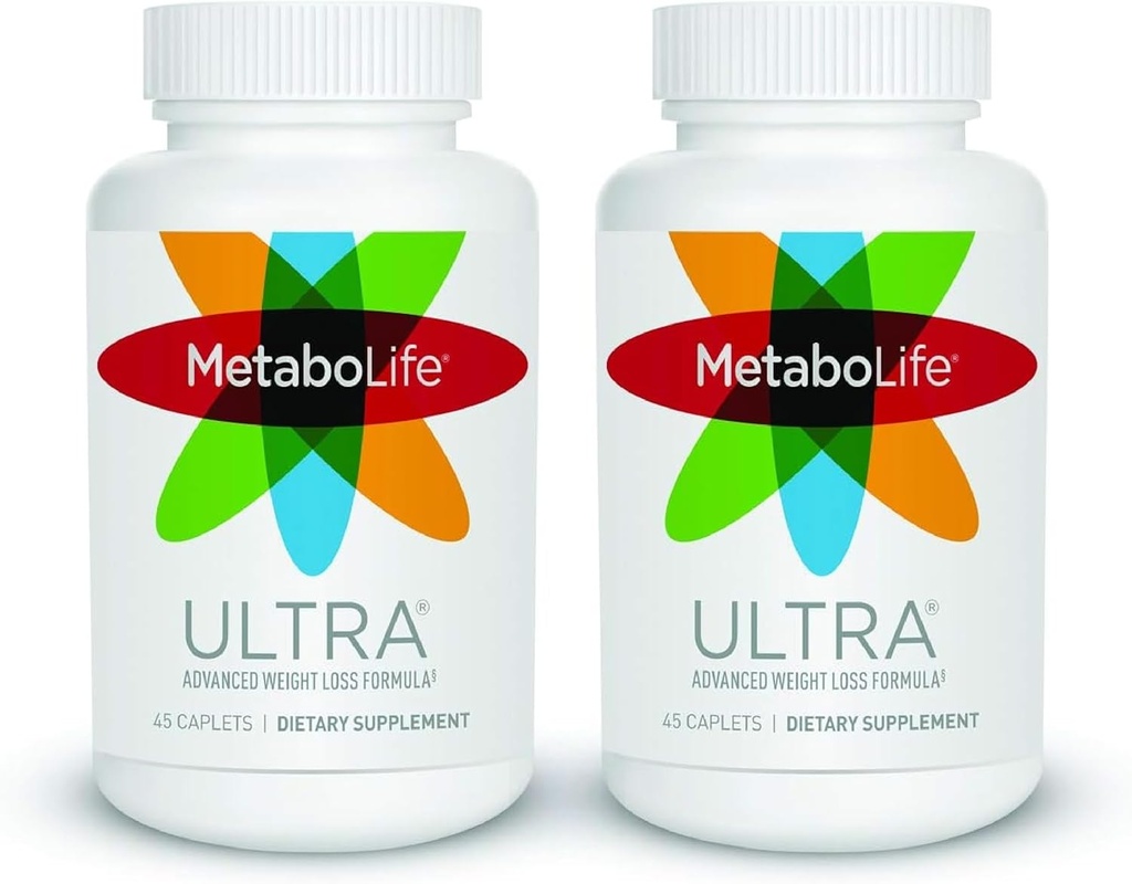 Twinlab MetaboLife Ultra - Kosttilskud - Hungertilskud til kvinder & mænd - 800 mg, 45 kapsler - 2 pakker