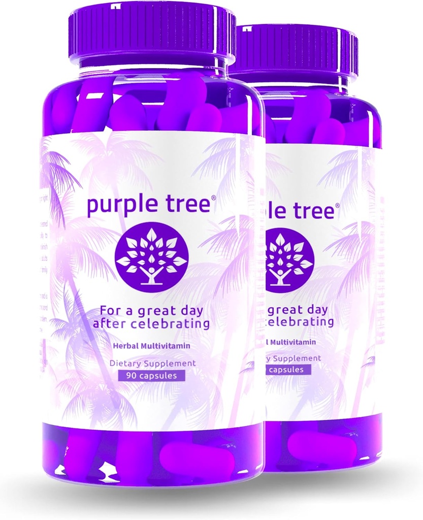 Purple tree Post- Celebration Wellness Support 124; Lever Support, Body Replenisher, Rapid Hydration