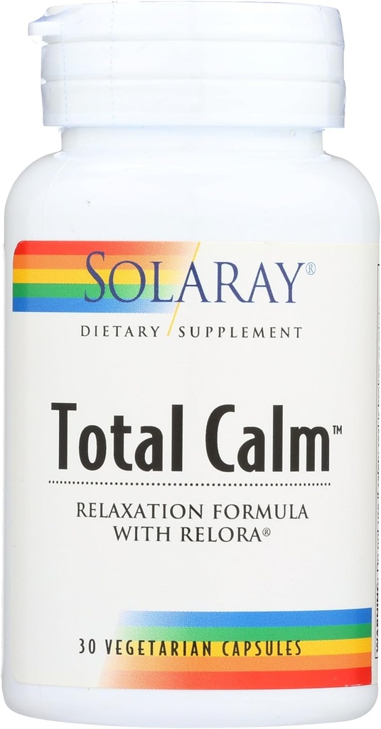 Solaray Total rolige vakapsler, 30 greve