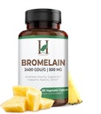 H & C HERBAL INGREDIENSER EKSPERT H & C Bromelain Veg. Kapsler 500 mg (2400 GDU / g) - 180 Kapsler fra Ananasekstrakt