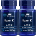 Life Extension Super K, 90 Softgels (pakke med 2)