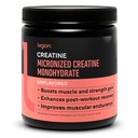 LEGION Mikroniseret Creatin monohydrat Supplement - Clean Creatin Powder for Muscle Gain & Post Workout Inddrivelse - Mikroniseret Creatin Supplement for maksimal Absorption (100 Servere, Unflavored)