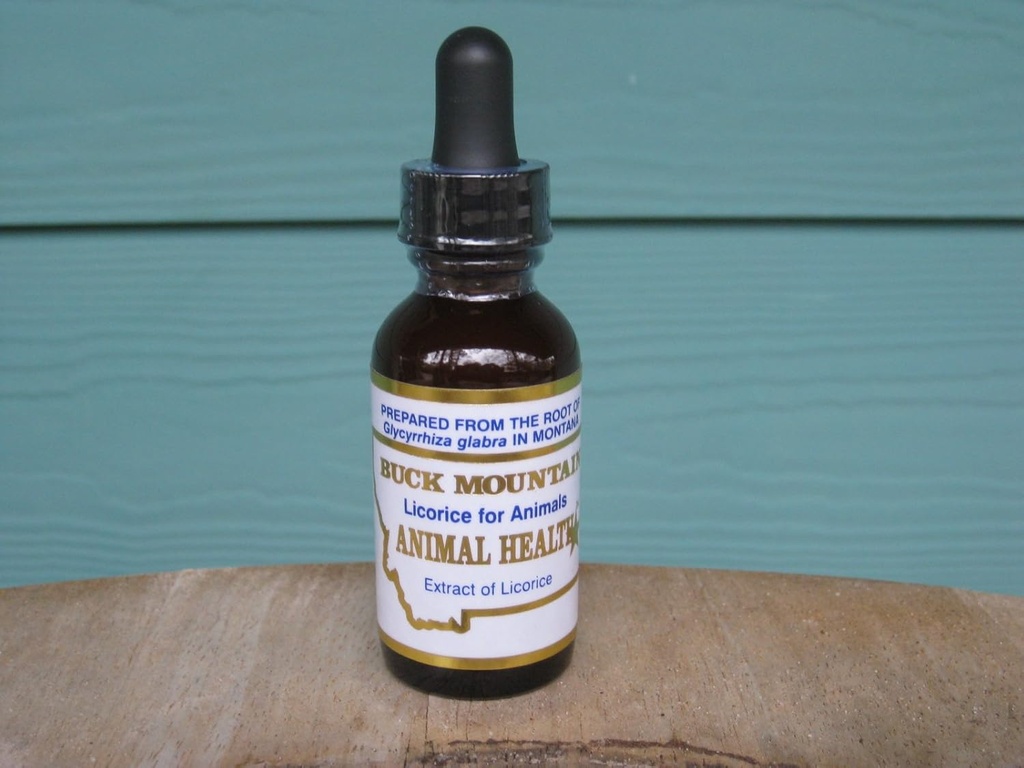 Buck Mountain Licorice Tinktur til Animaler- 1Unse by Carols Pet Cafe and Beyond