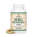 Ox Bile tillæg for ingen gallablære (1.000mg per servering, 500mg per kapsel, 120 kapsler) Standardiseret til 45% Cholic Acid Bile Salte til at hjælpe adresse Bile salt mangler ved Double Wood