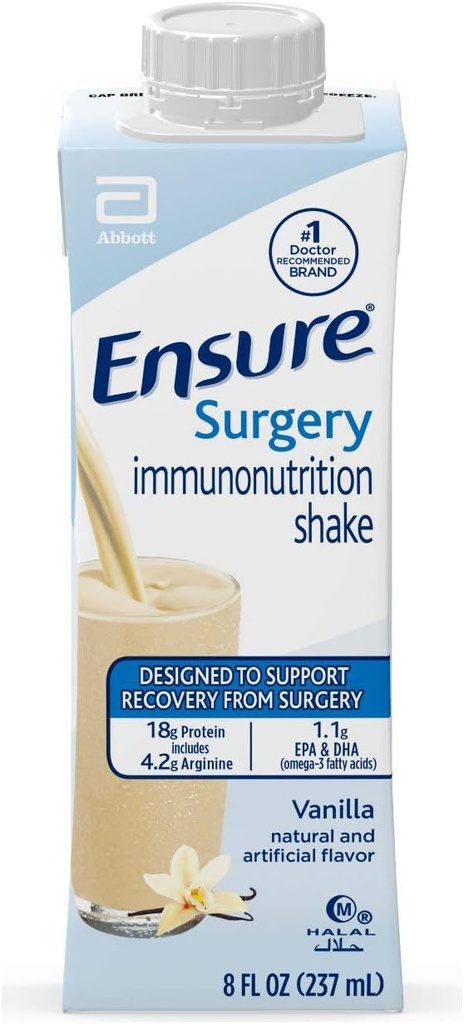 Sørg for Kirurgi Immunionutrition Shake, Vanilla, 8 fl oz, 15 Count