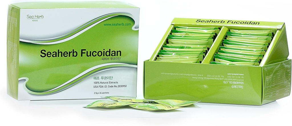 100% Natural Brown Seaweed Extract Fucoidan USFDA passed (ID-kode 2030950) [Powder Type] (85g)