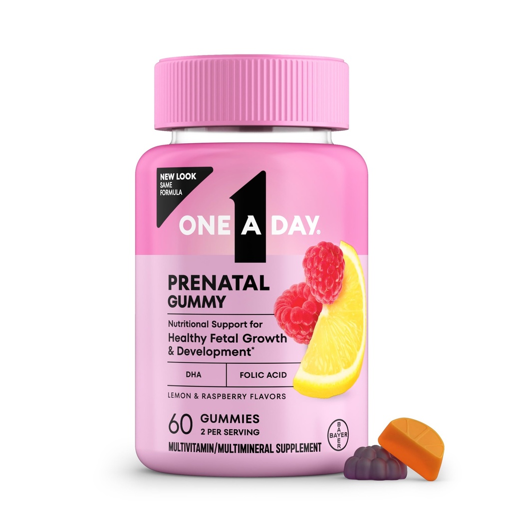 En dag Kvinder Prenatal Gummies, 60 Greve
