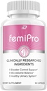 FemiPro Support Supplement - Probiotiske Femi Pro Pills, FemiPro 24 timers support Microbiome Probiotic Urinary Control Leaks Health, Femie Pro Anmeldelser (60 kapsler)