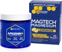 NATURLIGE STAKKER Magtech Magnesium Drink Mix + APIGENIN + Supplement Bundle - understøtter afslapning, hjerne sundhed & søvn * - 80 Servere