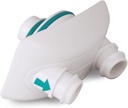 Navage Nasal Dock- Næsepude Combo: Hvid Nasal Dock og Standard Næsepuder
