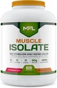 MFL 100% Isolate Protein l 30g Protein l 12g Aminosyrer l Keto Friendly l Low Carbs l 5 lbs. (Strawberry Cream)