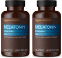 Elementer - Melatonin 5 mg kapsler, Hjælper med lejlighedsvis søvnløshed, Vegan, Unflavored, 195 Greve (pakke med 2), 6 Måned Supply (Packaging May Vary)
