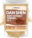 XPRS Nutra Dan Shen Root Extract Powder 10: 1- Premium Dan Shen (Red Sage) Koncentreret pulver - Vegan Friendly Danshen (8 oz)