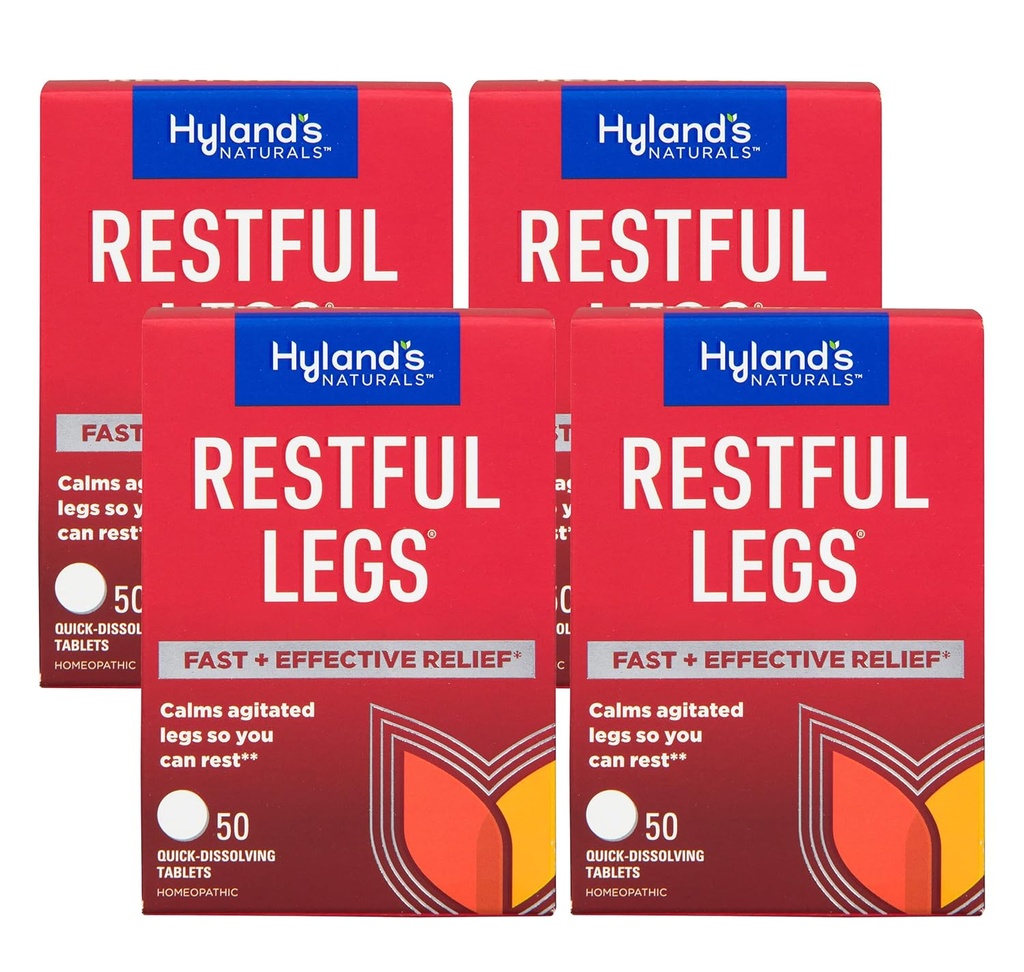 Hyland 's Restful Legs Tablets 50 ea (pakke af 4)
