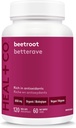HEAL + CO. Rødbeder 650mg - High Power, Ultra-Pure, Økologisk, Superfood - Vegan, GMO- Free, Gluten- Free, Allergen- Free - Box med 120 vegetabilske kapsler