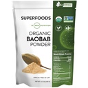 MRM Nutrition Organic Baobab Powder Б124; Superfoods Б124; fordøjelsesfremmende sundhed Б124; Antioxidant Б124; 40 Servering