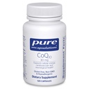 Ren indkapsling CoQ10 30 mg 2 gange 124; Coenzym Q10 supplement til energi, antioxidanter, hjerne og cellulær sundhed, kognition og cardiovaskulær støtte *