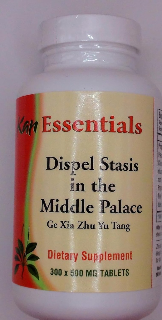 Kan Herb Essentials Dispel Stasis in The Middle Palace 300 Tablets