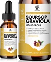 iMATCHME Premium Soursop Graviola for Digestion, Support Healthy Skin & Sleep, Soursop Extract Liquid Drop from Graviola Leaf and Fruit, Sugar/Caffeine/Gluten Free, Passion Fruit Flavor, 2 Fl Oz