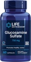 Life Extension Glucosamine Sulfate, 750 mg, Understøtter Knee Comfort og fælles sundhed, Gluten- Free, Non- GMO, 60 kapsler