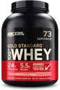 Optimum Nutrition Gold Standard 100% Whey Protein Powder, Jordbær & Cream, 5 Pund (Packaging May Vary)
