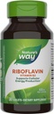 Nature 's Way Riboflavin Vitamin B2, 400 mg per portion, pakke med 3