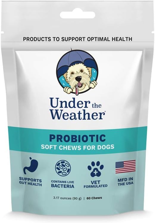 Under vejret Pet Soft Dog Chew Kosttilskud til Opkalkning og Probiotika