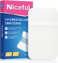 20 Grev Hydrocolloid Bandages 2 x 4 i, Stor Sår Klædning Healing Bandages til Sår, Vandtæt Bandage Stor