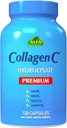 ALFA VITAMINS CollagenC Hydrolysat Premium Kosttilskud med C-vitamin, understøtter hud, hår, negle og ben sundhed, forbedrer Collagen produktion, Collagen peptider til foryngelse, 120 kapsler