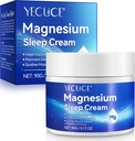 Magnesiumlotion, Pure Magnesium Cream til bedre søvn, Ben & fælles pleje, Non- Greasy -Topical Magnesiumchlorid-Skin Friendly Ingredients-3.17 OZ