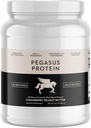 Kun 4 Ingredienser - Ingen Stevia, Ingen Monk Frugt, Ingen kunstige sødestoffer - Jordbær Jordnøddesmør Protein Powder, Alle naturlige, sødet med bær (20g protein, 20 Servere)