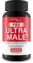 Pro Ultra Male - Our Best Blood Flow Support Supplement - Advanced Blood Flow Pills Male Blood Flow Capsules - Men Blood Flow - Blood Circulation Supplements for Men Help Blood Flow Boost Circulation