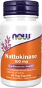 Now Supplements, Nattokinase 100 mg (fra ikke- GMO soja) med 2.000 FU aktivitet, 60 Veg kapsler