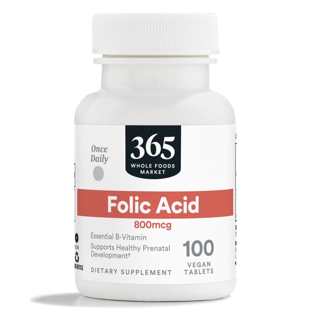 365 af Whole Foods Market, Folinsyre 800 MCG, 100 CT