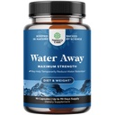 Vand væk Herbal Diuretic Pills High Strength - Fluid retention Supplement med Mælkebøtte Leaf Extract & Green Tea for Bloating Relief for kvinder & mænd - Kapsler til ben & fødder Hævelse - 90 Greve