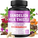 Dandelion Root Kapsler med Mælkefod, Mælketidsel, Beet Powder og mere - 90 Kapsler til 3 Måneders Tilgang